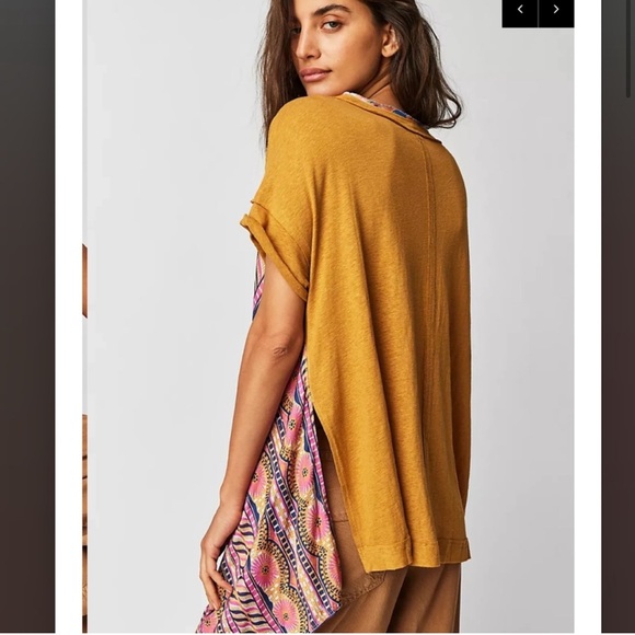 NWT Free People - Pick Your Scarf Maxi Tee Size XS - Picture 3 of 10